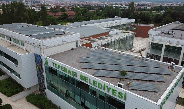 Tepebaşı, güneş sistemleriyle 2024'te 1 milyon 745 bin liralık elektrik üretti