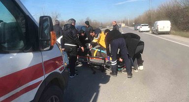 Ters yönden gittiği öne sürülen bisiklet, otomobil ile çarpıştı: 1 ölü