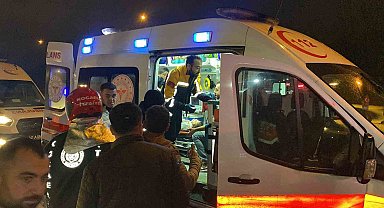 Ters yöne giren alkollü sürücü dehşet saçtı: 4 yaralı