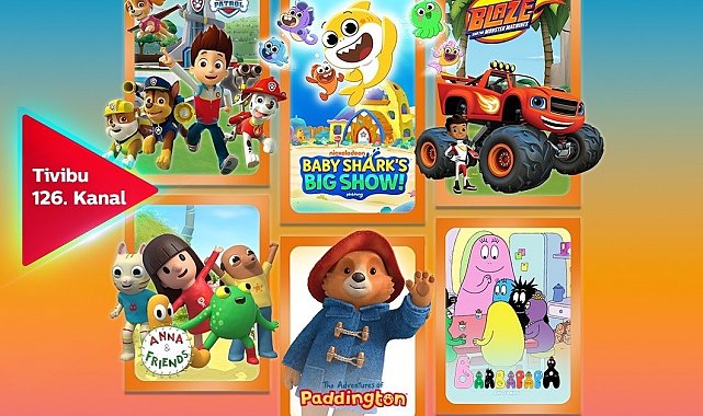 Tivibu, dünyaca ünlü çocuk kanalı Nick Jr.'ı bünyesine ekledi