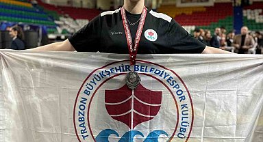 Trabzonlu bayan tekvandocu Türkiye ikincisi oldu