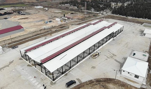 Trakya'nın en büyük canlı hayvan pazarı açılış için gün sayıyor