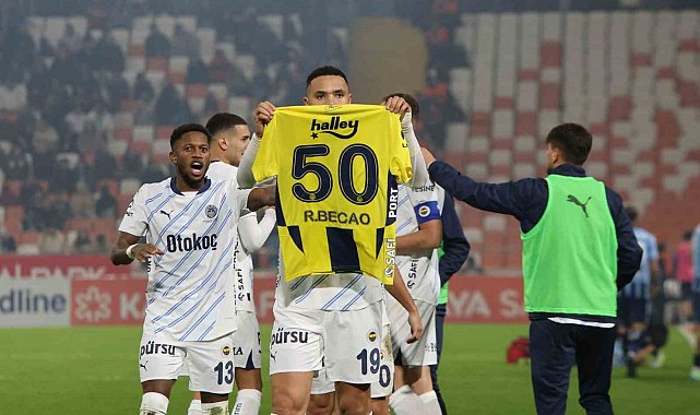 Trendyol Süper Lig: Adana Demirspor: 0 - Fenerbahçe: 4