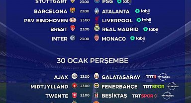 TRT'de 2 günde 16 UEFA maçı canlı yayınlanacak