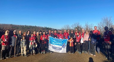 TURBELDAK'dan doğanın keyfini çıkartan yürüyüş etkinliği
