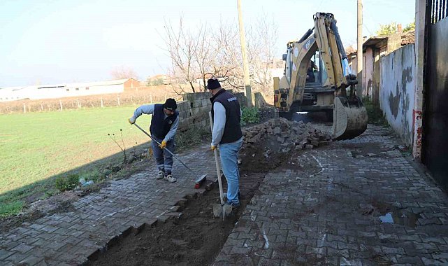 Turgutlu'da çalışmalar tüm hızıyla devam ediyor