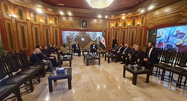 Türkiye'nin Şam Büyükelçiliği Geçici Maslahatgüzarı Köroğlu ve Halep Başkonsolosu Cengiz, Halep Valisi Garib ile görüştü