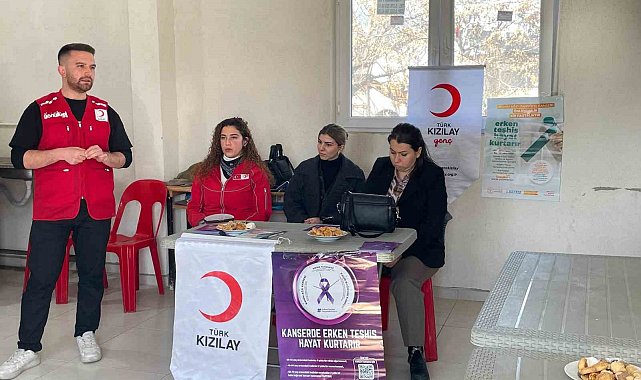 Uşak'ta hijyen eğitimi ve meme kanseri hakkında bilgilendirme yapıldı