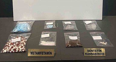 Uyuşturucu ile yakalanan şahıs gözaltına alındı