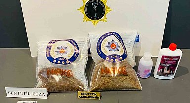 Uyuşturucuyla yakalanan şahıs gözaltına alındı