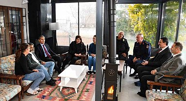 Vali Aktaş şehit ve gazi ailesini ziyaret etti