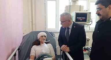 Vali Şimşek, patlamadan dolayı yaralananların hayati tehlikelerinin bulunmadığını açıkladı