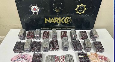 Van'da 5 bin 838 adet sentetik ecza ele geçirildi