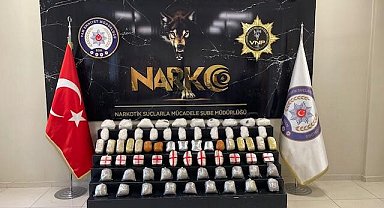 Van'da 55 kilo uyuşturucu ele geçirildi