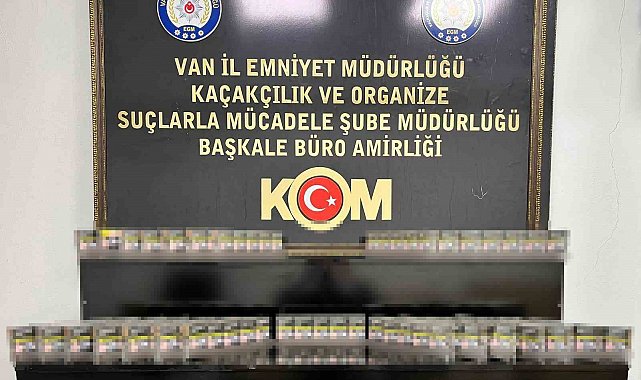 Van'da gümrük kaçakçılığı operasyonu