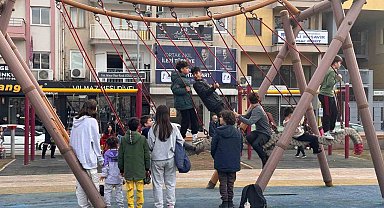 Yarıyıl tatilinde parklar doldu