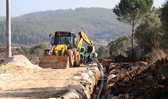 Yatağan Turgut ve Yeşilbağcılar Mahallelerine yeni su kaynağı