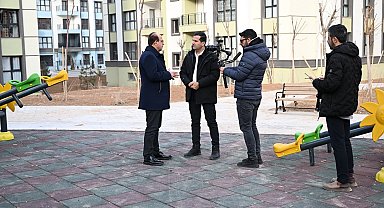 Yeşilyurt'ta depreme dayanıklı yeni yaşam alanları yükseliyor