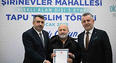 Yıldırım'da Tapu sevinci