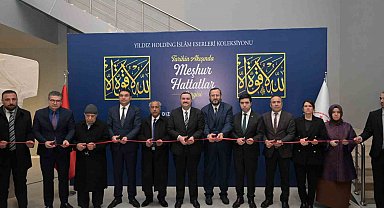 Yıldız Holding'in 'Tarihin Akışında Meşhur Hattatlar' sergisi Şanlıurfa'da ziyarete açıldı