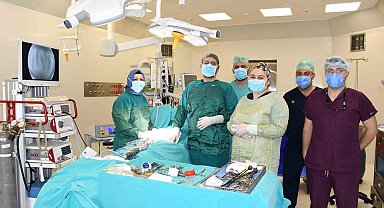 Yozgat Şehir Hastanesi'nde kritik ameliyat başarıyla geçti