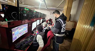 Yozgat'ta internet kafe ve oyun salonları denetlendi