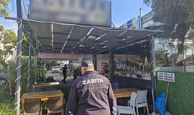 Zabıta ekiplerinden pide salonlarına yönelik denetim