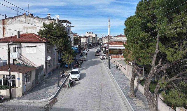 Zeytinliova'nın sokakları yenilendi