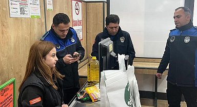 Zincir marketlere fiyat etiketi denetimi
