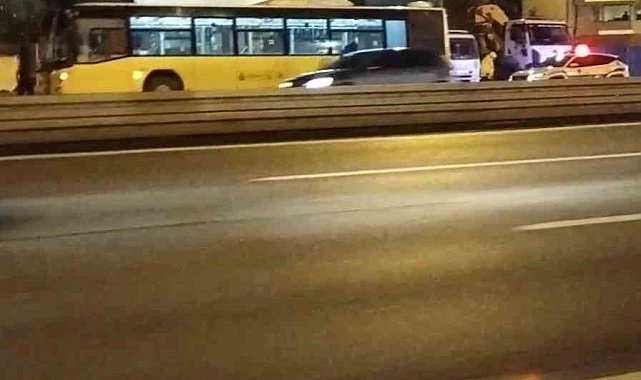 15 Temmuz Şehitler Köprüsü'nde İETT otobüsü arızası