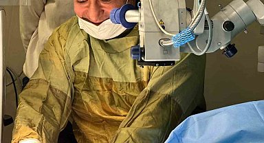 25 yıllık görme kaybı son buldu: Bu ameliyat Kastamonu'da ilk kez gerçekleştirildi