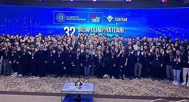 32. Bilim Olimpiyatları Ödül Töreni, ANFAŞ'ta düzenlendi