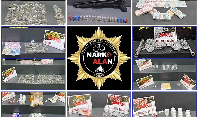 'Narkoalan' uyuşturucu tacirlerinin korkulu rüyası oldu: 11 tutuklama