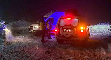 5 saatlik çalışmanın sonunda hamile kadına ulaşıldı