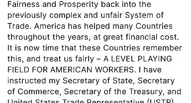 ABD Başkanı Trump'tan karşılıklı gümrük vergisi adımı