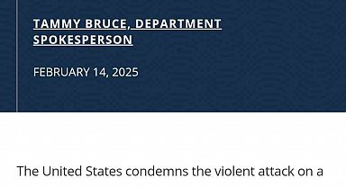 ABD hükümeti Beyrut'ta UNIFIL konvoyunu hedef alan saldırıyı kınadı