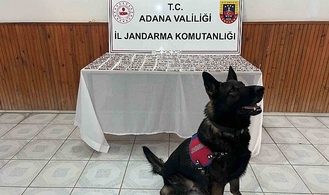 Adana'da uyuşturucu operasyonunda 1680 hap ele geçirildi