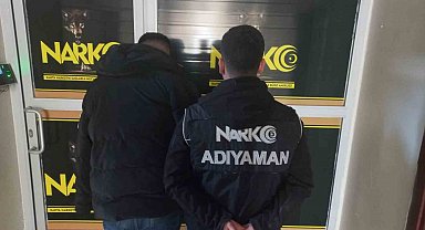 Adıyaman'da uyuşturucu operasyonu: 1 tutuklama
