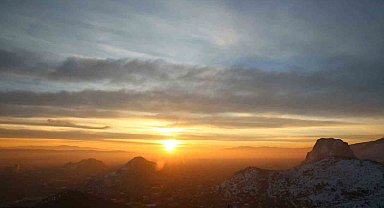 Afyonkarahisar'ın farklı mevsimlerdeki görüntüsü mest etti
