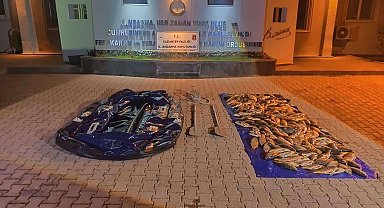 Ağ ile av yasağına uymayan şahıs jandarmanın ağına takıldı