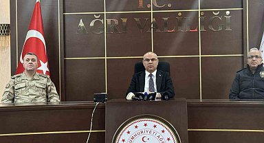 Ağrı'da güvenlik toplantısı yapıldı