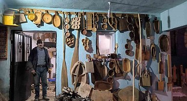 Ahşap oyma sanatını yaşatıyor