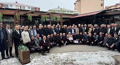 AK Parti Ağrı İl Başkanı Yıldız'dan vefa buluşması