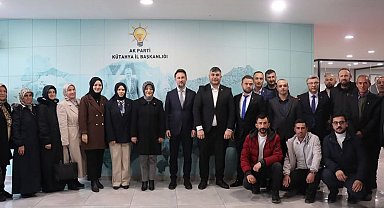 AK Parti Gediz ilçe Teşkilatı'ndan il başkanlığına ziyaret
