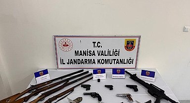 Akhisar'da silah kaçakçılığı operasyonu