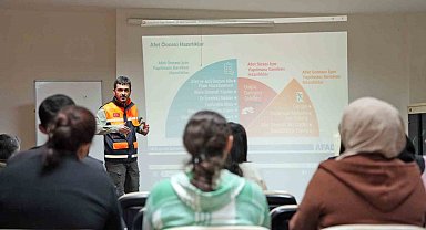 Alanya'da deprem hazırlık semineri