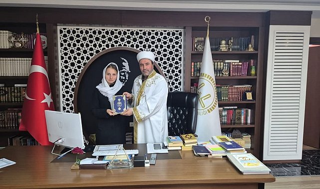 Alanya'da Ukrayna vatandaşı Müslüman oldu