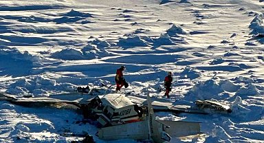 Alaska'da kaybolan uçağın enkazı bulundu: 10 ölü