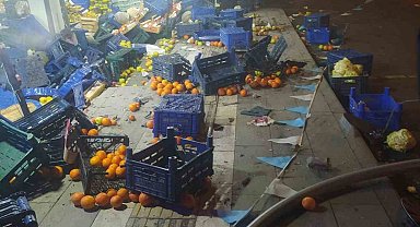 Alkollü sürücü ortalığı birbirine kattı; o anlar kamerada