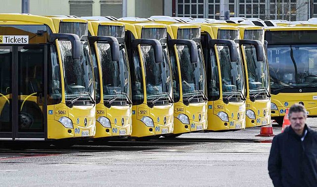 Almanya'nın 6 eyaletinde toplu taşıma grevleri başladı